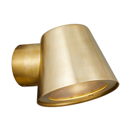 Aleria Brass Wall Light